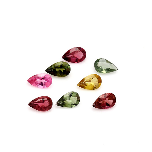 Tourmaline Pear Faceted 3 x 5 mm 167 Piece  30.10 Carats GSCTO298