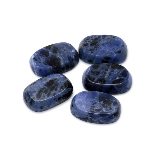 Sodalite Cushion Cabochon 12X18 mm 5 Piece 139.38 Carat GSCSDL003