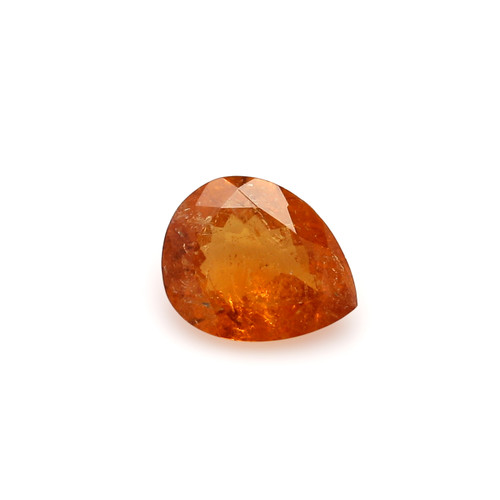 Spessartite Pear Faceted 8 X 10 mm 2.39 Carats GSCSPS007