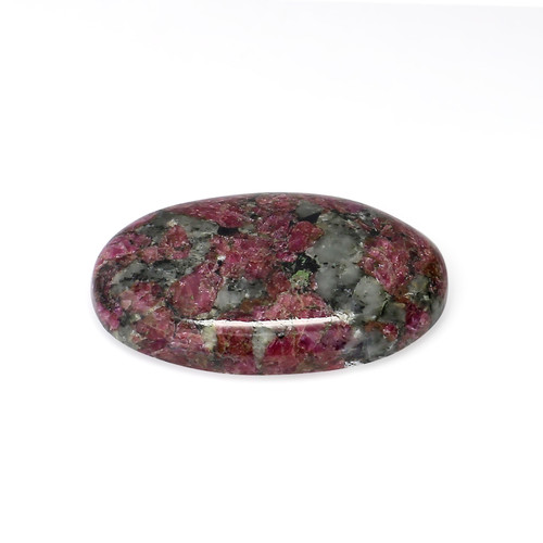 Ruby Zoisite Oval Cabochon  24X34 mm  36.12 Carats GSCRZ002