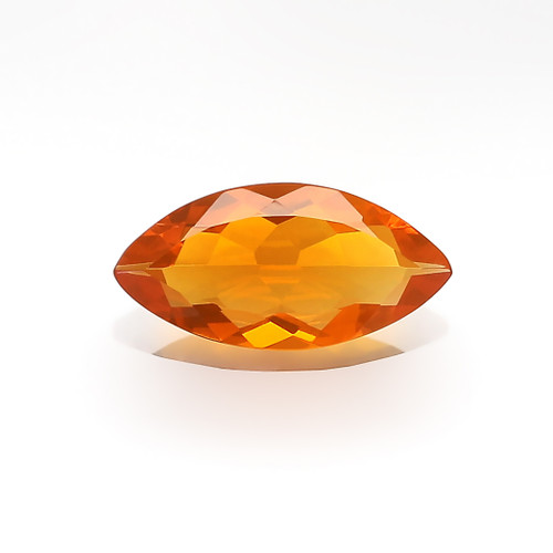Fire Opal Marquise  Faceted 6X12 mm  0.85 Carats GSCFO033