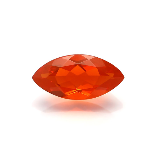 Fire Opal Marquise  Faceted 6X12 mm  1.23 Carats  GSCFO065