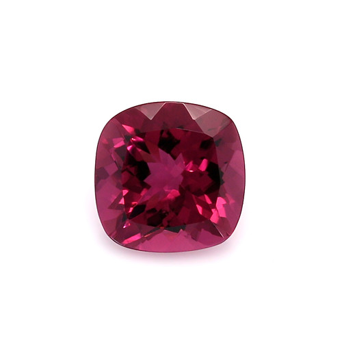Pink Tourmaline Cushion Faceted 8X8 mm  2.07 Carats GSCTO370