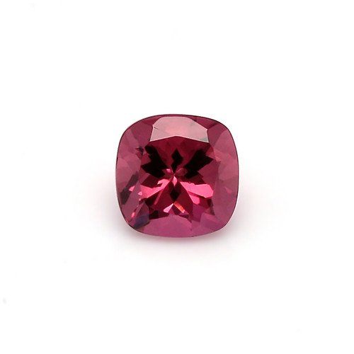 Pink Tourmaline Cushion Faceted 6X6 mm 2.02 Carats GSCTO387