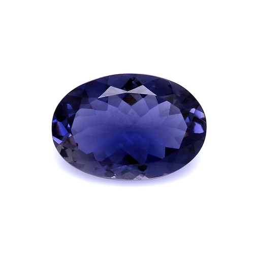 Iolite Oval Faceted 10X14 mm 4.18 Carats GSCIO012