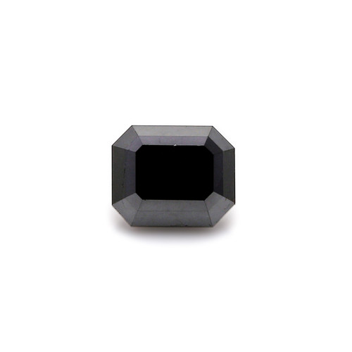 Natural Black Diamond  Octagon  5.86X7.13 mm 1.89 Carat GSCBD031