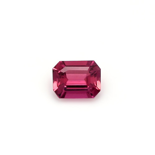 Rubellite Tourmaline Octagon Faceted 7X9 mm 2.17 Carats GSCTO429