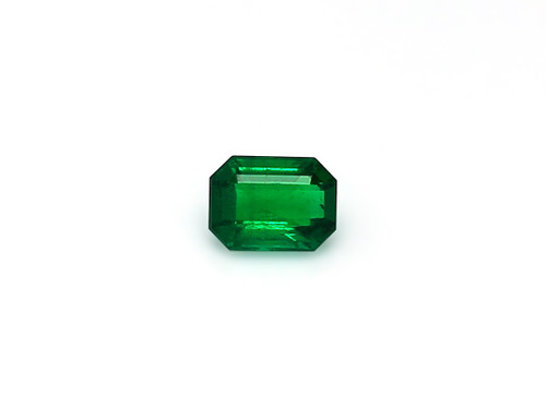 Emerald Faceted Octagon 6.31X8.51 mm 1.73 Carats GSCEM0159