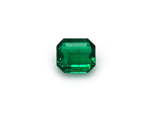 Emerald Faceted Octagon 6.72X7.55 mm 1.56 Carats GSCEM0183