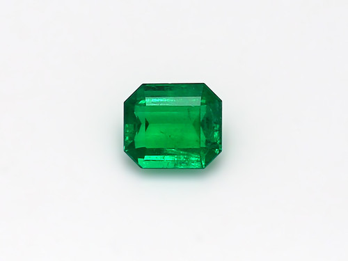 Emerald Faceted Octagon 7.5X8.5 mm 2.12 Carats GSCEM0187