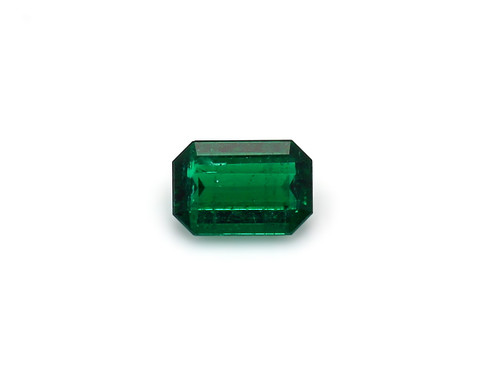 Emerald Faceted Octagon 7X10 mm 2.35 Carats GSCEM0190