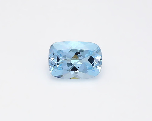 Sky Blue Topaz Cushion Faceted 10X14 mm 8.18 Carats GSCBT013