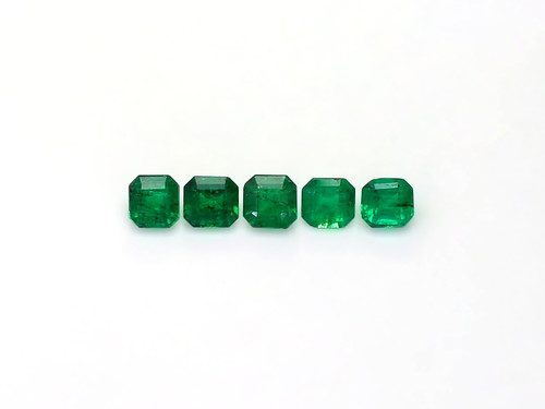 Emerald Faceted Octagon 4X4 mm  GSCEM0213