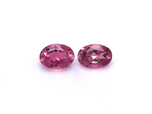 Tourmaline  Oval Faceted 5X7 mm 2 Piece 1.63 Carats GSCTO721