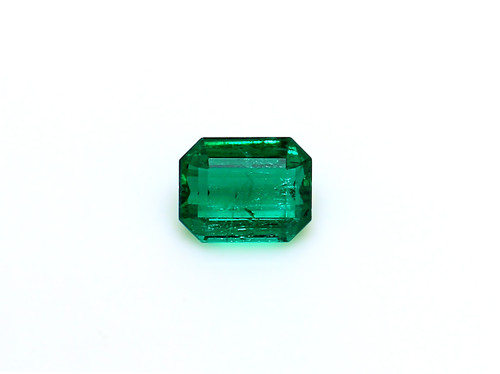 Emerald Octagon/Emerald Cut Faceted 8.5X10.5 mm 3.67 Carats GSCEM0313