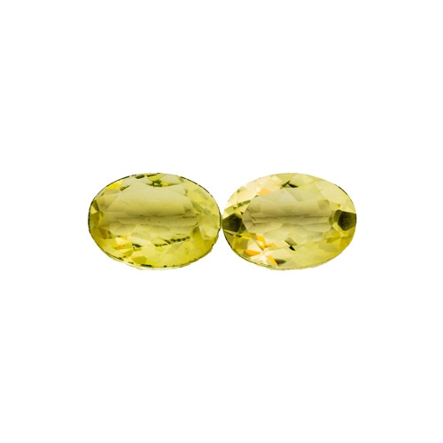 Tourmaline Oval Faceted 12 x 15 x 7.25 mm  2 Piece 31.75 Carats GSCTO007