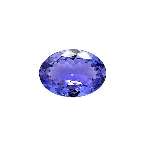 Tanzanite Oval Faceted 10X14 mm 5.18 Carats GSCTZ0015