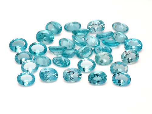 Apatite Oval Faceted 7X9 mm 97 Piece 169.04 Carats GSCAP067