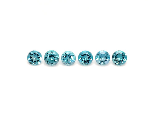 Apatite Round Faceted 5X5 mm 212.10 Carats GSCAP0140
