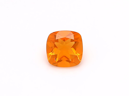 Fire Opal Cushion Faceted 9X9 mm 2.18 Carats GSCFO165