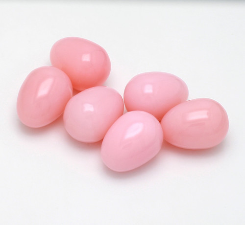Pink Opal Eggs  16X12 mm 90 Carats GSCPOP006
