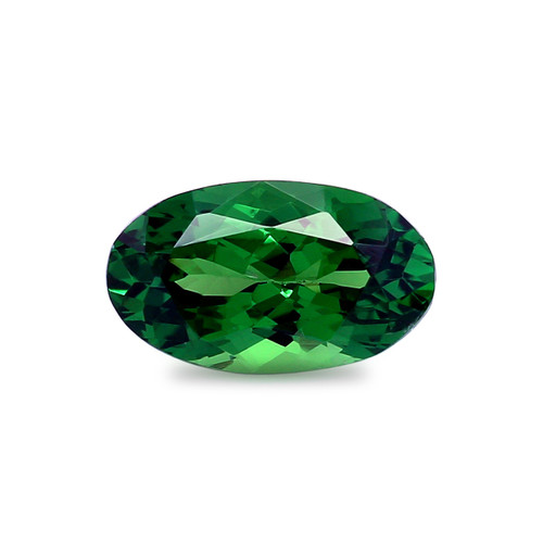 Tsavorite Oval Faceted  5.5 x 9.5 mm 1.83 Carat GSCTS003