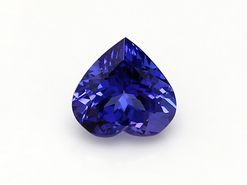 Tanzanite Heart Faceted 8.5X9 mm AAAA 2.51 Carat GSCTZ0444