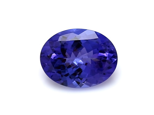 Tanzanite Oval Faceted 8X10 mm AAA+ 2.20 Carat GSCTZ0455