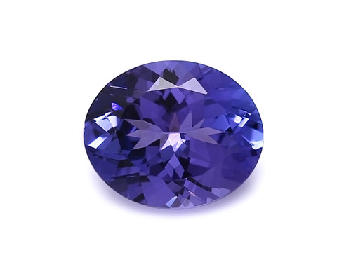 Tanzanite Oval Faceted 11X9 mm AAA 3.73 Carat GSCTZ0457