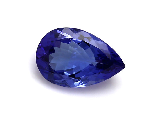 Tanzanite Pear Faceted 8X12 mm AAA+ 3.13 Carat GSCTZ0458