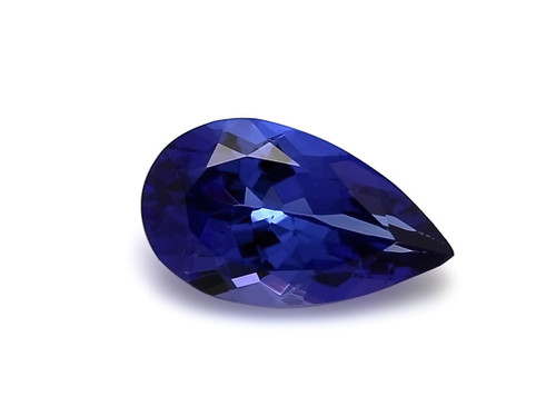 Tanzanite Pear Faceted 7X12 mm AAAA 2.62 Carat GSCTZ0461