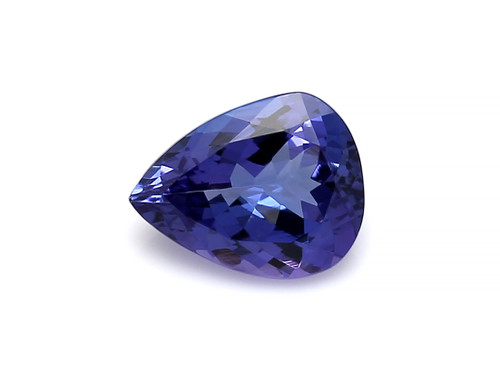 Tanzanite Pear Faceted 8X10 mm AAA+ 2.30 Carat GSCTZ0473
