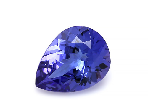 Tanzanite Pear Faceted 9X12 mm AAA+ 3.24 Carat GSCTZ0483