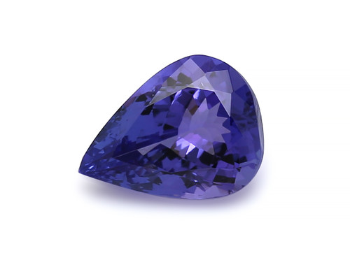Tanzanite Pear Faceted 9X12 mm AAA+ 3.58 Carat GSCTZ0484