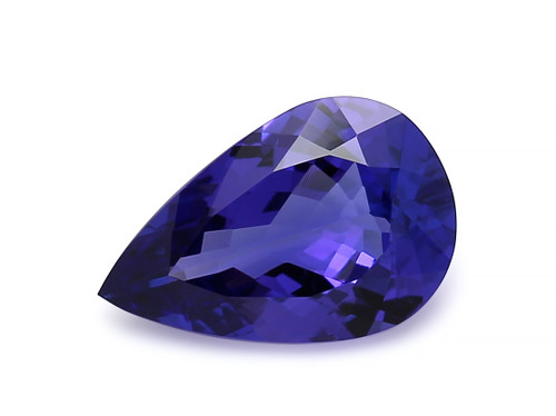 Tanzanite Pear Faceted 9X14 mm AAAA 3.55 Carat GSCTZ0491