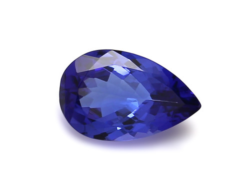 Tanzanite Pear Faceted 7X11 mm AAAA 1 Piece 1.96 Carats GSCTZ0517
