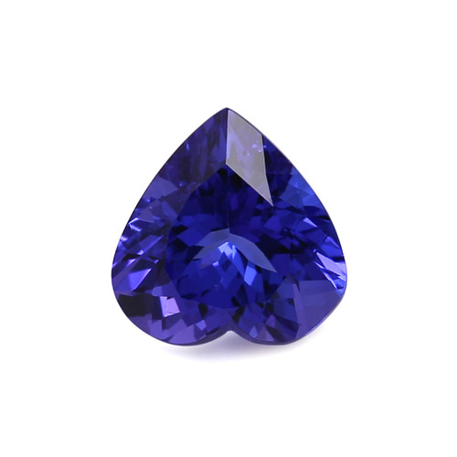 Tanzanite Heart Faceted 11X11 mm AAAA 1 Piece 4.56 Carats GSCTZ0534