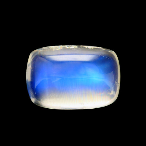 Rainbow Moonstone Cushion Cabochon 8 x 11 mm 4.53 Carat GSCRMO075