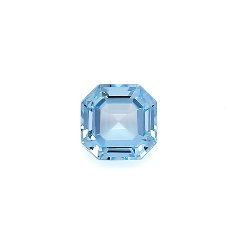 Sky Blue Topaz Princess Cut 9 x 9 mm 4.13 Carat GSCBT003