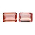 Tourmaline  Octagon Faceted 7 x 10 mm 1 Pair 4.79 Carats GSCTO169