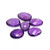 Amethyst African Rose cut Slice -10 x 8.5 to 11 x 14 mm GSCAM014