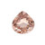 Peach Morganite Pear  Faceted 4.71 Carats 12X12 mm GSCPEMO102