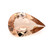 Peach Morganite Pear Faceted 1.98 Carats 12X8 mm GSCPEMO116