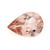 Peach Morganite Pear Faceted 1.36 Carats 10X7 mm GSCPEMO134