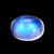 Rainbow Moonstone  Oval Cabochon  4.20 Carats 11X8.55 mm GSCRMO109