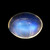Rainbow Moonstone Oval Cabochon 4.88 Carats 9X12 mm GSCRMO140