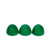 Green Onyx Round Cab 10X10 mm 6 Piece 29.55 Carats GSCGON006