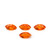 Fire Opal Marquise Faceted 5X10 mm 4 Piece 2.86 Carats GSCFO016