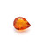 Fire Opal Pear  Faceted  7X9 mm  0.78 Carats  GSCFO080