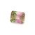 Bi-Color Tourmaline Octagon Faceted  6X8 - 8X10 mm 2 Piece  5.22 Carats GSCTO345